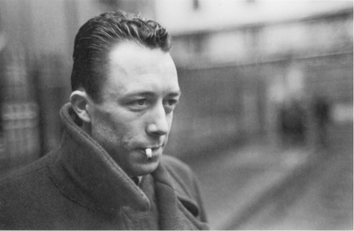 Albert Camus, foto de Cartier-Bresson.